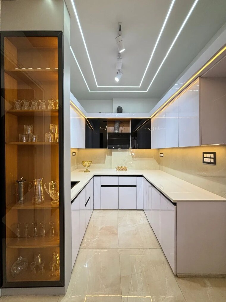 Kitchen, sa-homes-i 4 Bedroom 1200 Sq.Ft. Builder Floor In Uttam Nagar Delhi 9662361