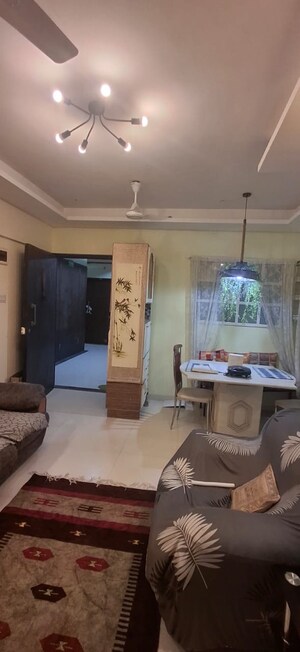 Living Room in 2 BHK Apartment at DGS Sheetal Dharmaraj, Malad West – for Rent