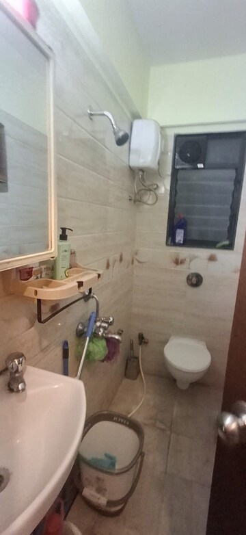 Bathroom in 2 BHK Apartment at DGS Sheetal Dharmaraj, Malad West – for Rent