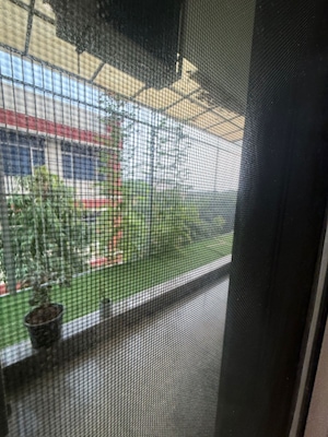 Balcony in 4 BHK Builder Floor at Ansal Sushant Apartments, Sushant Lok I – for Rent