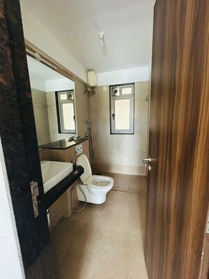Bathroom in 3 BHK Apartment at Adani Group Western Heights, Andheri West – for Sale