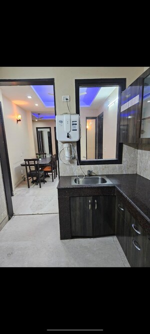Kitchen in 4 BHK Builder Floor at Ansal Sushant Apartments, Sushant Lok I – for Rent