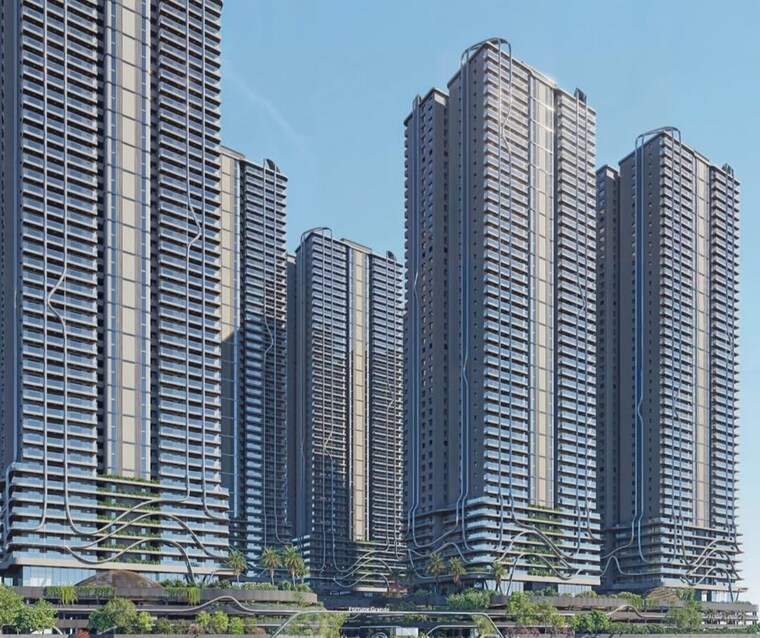 Exterior View, fortune-suraj-bhan-grande 4 Bedroom 4300 Sq.Ft. Apartment In Kokapet Hyderabad 9662494