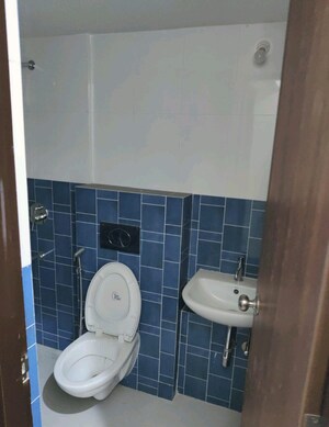 Bathroom in 2 BHK Apartment at Lodha Amara, Kolshet Road – for Rent