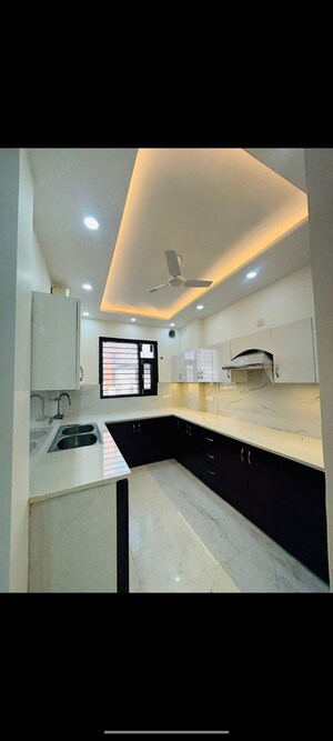 Kitchen in 3 BHK Builder Floor at RWA Residential Society Sector 46, Sector 46 – for Rent