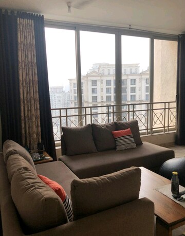 Living Room in 3 BHK Apartment at Hiranandani Rodas Enclave Leona, Ghodbunder Road – for Rent