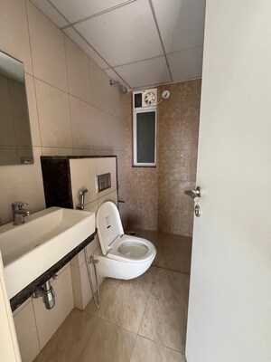 Bathroom in 3 BHK Apartment at Godrej Green Vistas, Mahalunge – for Rent