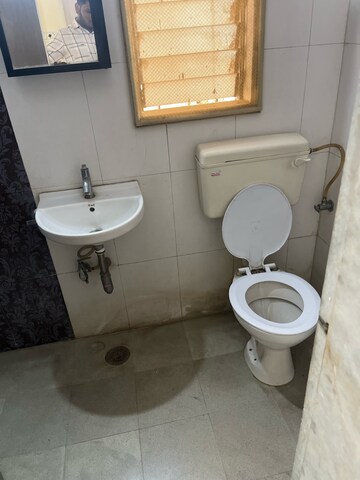 Bathroom in 3 BHK Apartment at Neelsidhi Neelkanth Valley, Dhokali – for Rent
