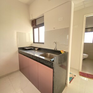 Kitchen in 1 BHK Apartment at Runwal Gardens Phase 3, Kalyan Shilphata Road – for Sale