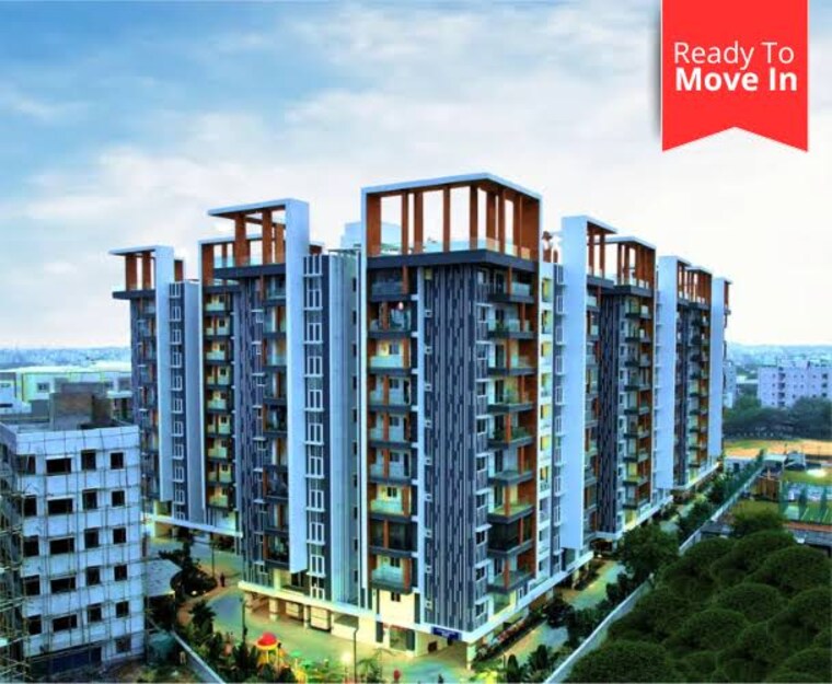 Exterior View, om-sree-brilliance 3 Bedroom 2130 Sq.Ft. Apartment In Sainikpuri Hyderabad 9662619