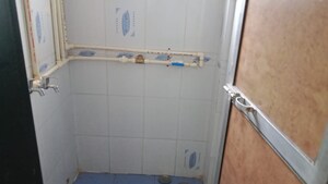 Bathroom in 1 BHK Apartment at Geetanjali CHS Andheri West, Andheri West – for Rent