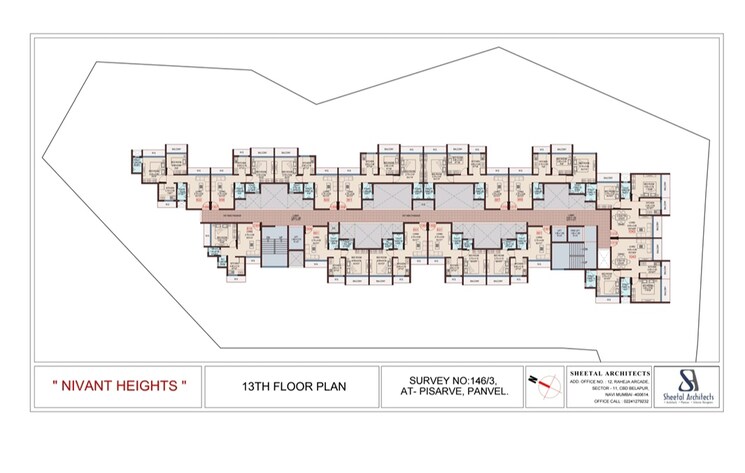 Master Plan, pisarve 2 Bedroom 1042 Sq.Ft. Builder Floor In Pisarve Navi Mumbai 9662672