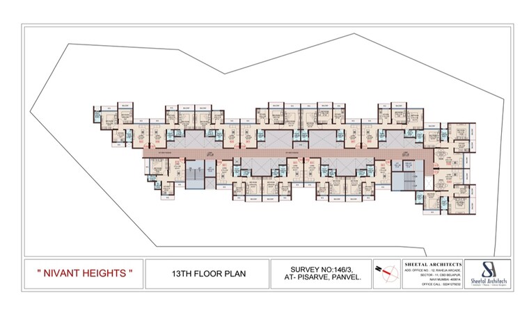 Master Plan, pisarve 2 Bedroom 1042 Sq.Ft. Builder Floor In Pisarve Navi Mumbai 9662672