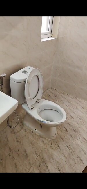 Bathroom in 2.5 BHK Apartment at BSB Vaibhav Heritage Height, Sector 16 Greater Noida – for Rent