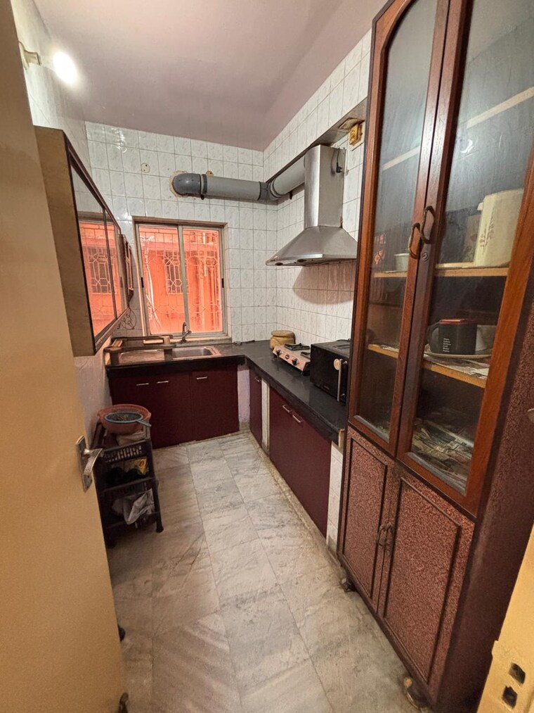 Kitchen, mangalam-park 3 Bedroom 1200 Sq.Ft. Apartment In Behala Kolkata 9662599