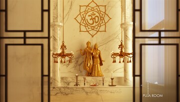 Bathroom in 4 BHK Apartment at Matigara – for Sale