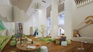 Team Area in 4 BHK Apartment at Matigara – for Sale