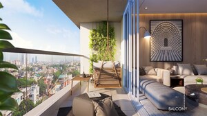 Balcony in 4 BHK Apartment at Matigara – for Sale