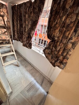 Balcony in 3 BHK Apartment at Mangalam Park, Behala – for Rent