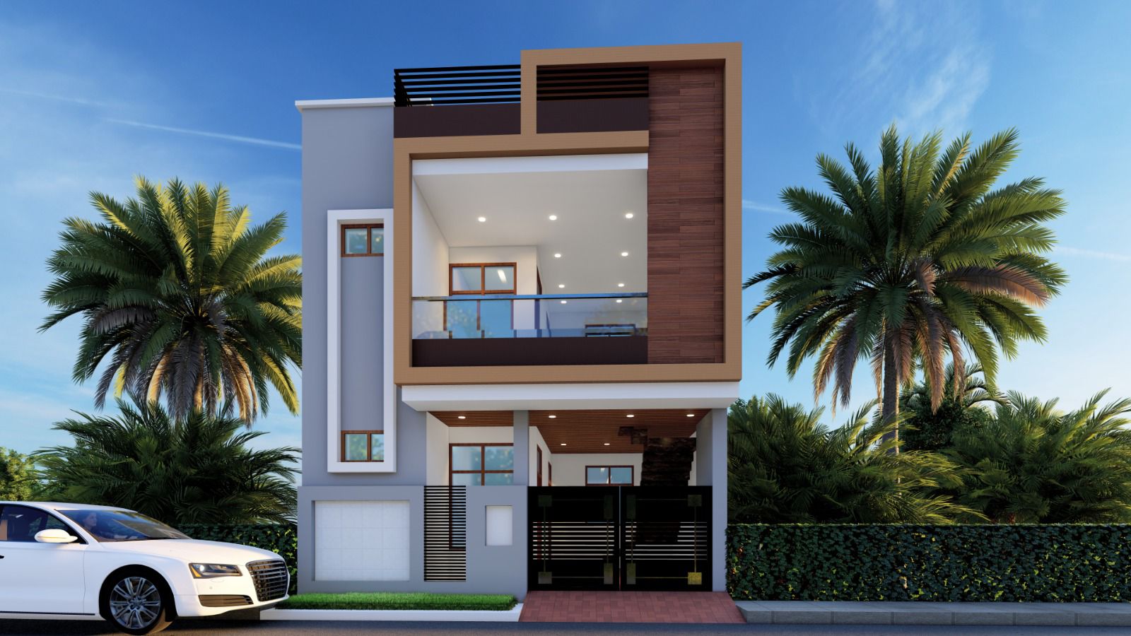 3 BHK + Extra Room 1500 Sq.Ft. Independent House in Emaar Gomti Greens