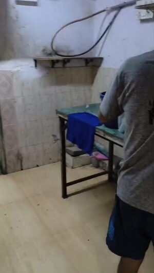 Staircase in  Shop at Air View Apartments, Santacruz East – for Rent