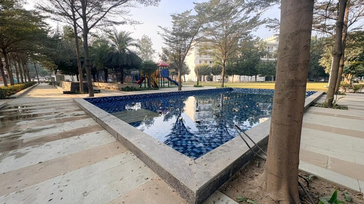 Swimming Pool, puri-aman-vilas 4 Bedroom 267 Sq.Yd. Builder Floor In Sector 89 Faridabad 9662727
