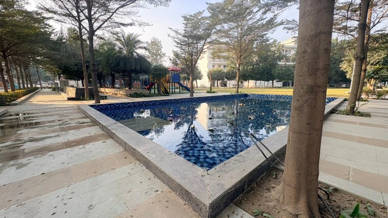 Swimming Pool, puri-aman-vilas 4 Bedroom 267 Sq.Yd. Builder Floor In Sector 89 Faridabad 9662727