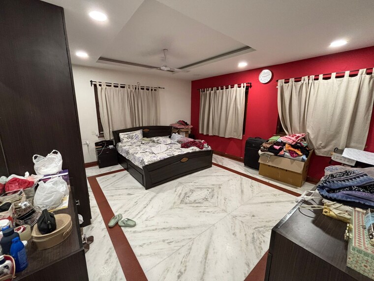 Bedroom, maruti-jalagam-residency 4 Bedroom 3500 Sq.Ft. Apartment In Punjagutta Hyderabad 9662716