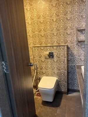 Bathroom in 2 BHK Apartment at Arihant Aalishan, Kharghar – for Rent