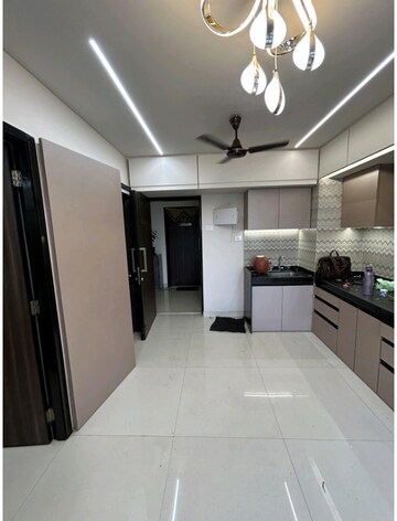 Kitchen in 1 BHK Apartment at Lodha Crown Quality Homes, Majiwada – for Sale