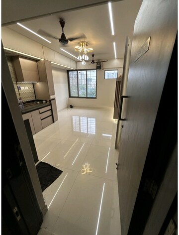 Kitchen in 1 BHK Apartment at Lodha Crown Quality Homes, Majiwada – for Sale