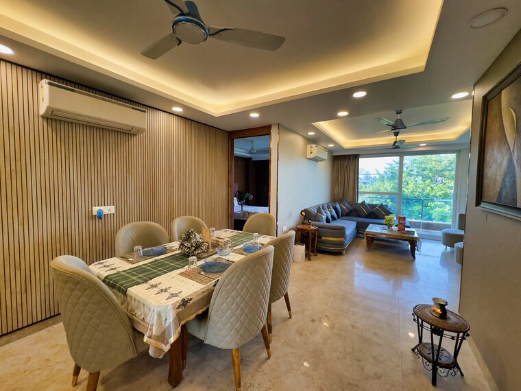 Living Room, saket 3 Bedroom 1600 Sq.Ft. Builder Floor In Saket Delhi 9662795