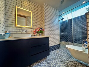 Kitchen in 3 BHK Builder Floor at Saket – for Rent