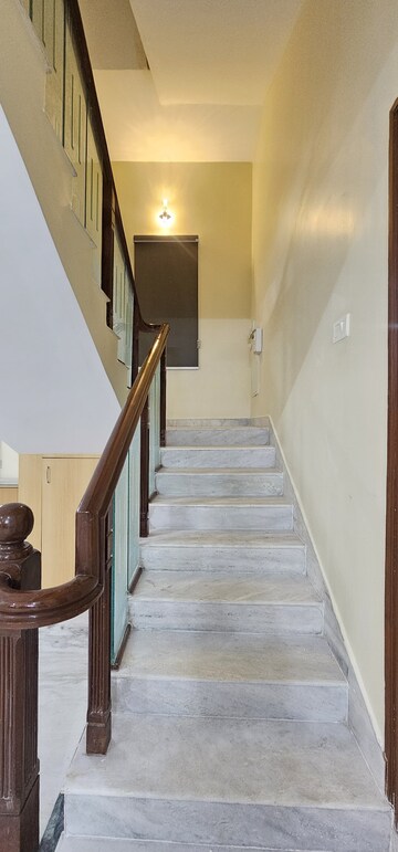 Staircase in 4 BHK Apartment at Aparna Senor Valley I, Jubilee Hills – for Rent