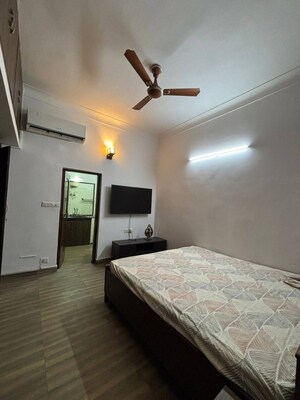 Bedroom in 3 BHK Apartment at Chattarpur – for Rent