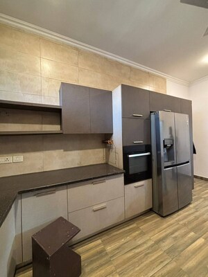 Kitchen in 3 BHK Apartment at Chattarpur – for Rent