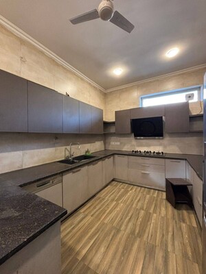 Kitchen in 3 BHK Apartment at Chattarpur – for Rent