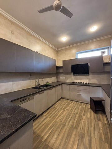 Kitchen in 3 BHK Apartment at Chattarpur – for Rent