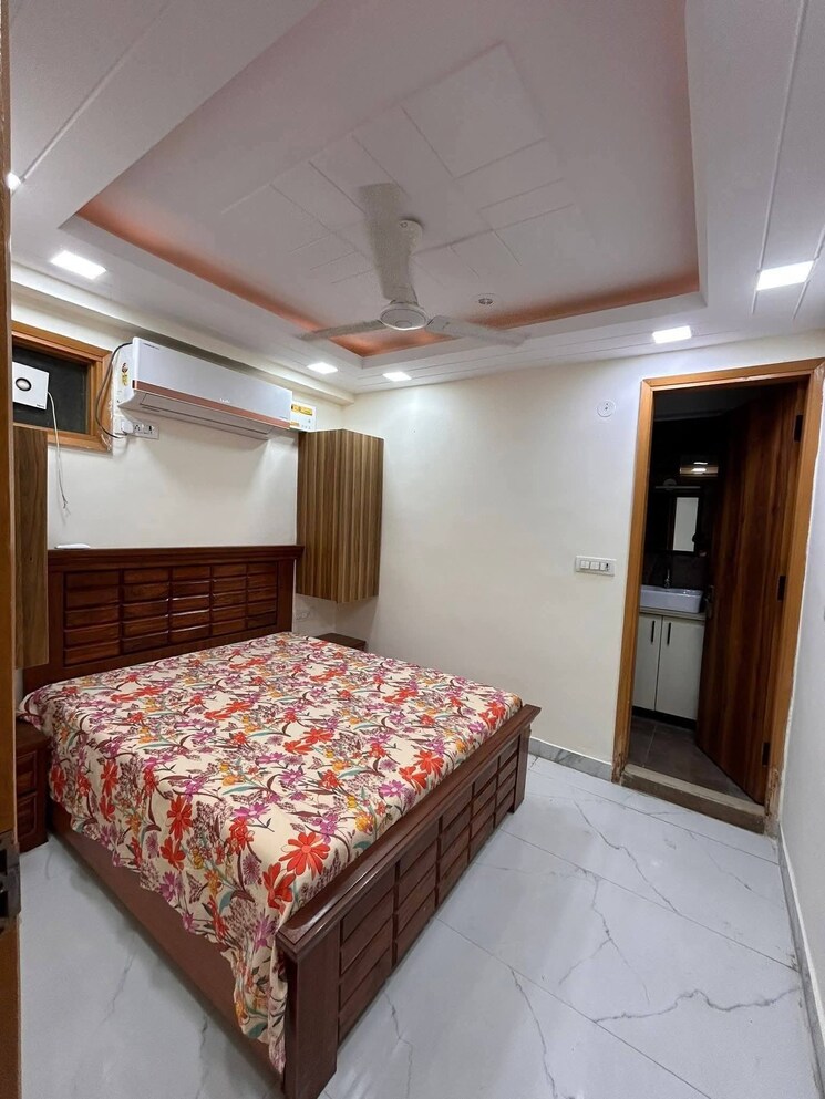 Bedroom, saket 2 Bedroom 1000 Sq.Ft. Builder Floor In Saket Delhi 9662847