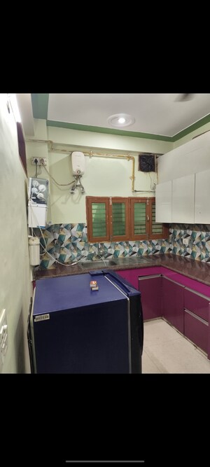 Kitchen in 2 BHK Builder Floor at Saurabh Niwas, Sector 40 – for Rent