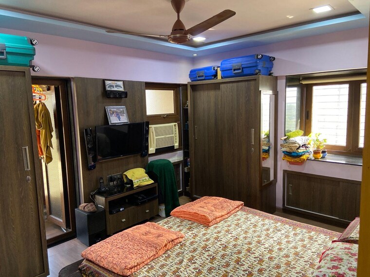 Bedroom, lok-upvan-apartment-phase-2 4 Bedroom 1400 Sq.Ft. Apartment In Vasant Vihar Thane 9662890
