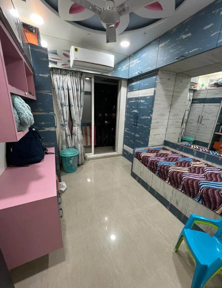 Bedroom, krishna-geeta 1.5 Bedroom 600 Sq.Ft. Apartment In Bhayandar East Thane 9662897