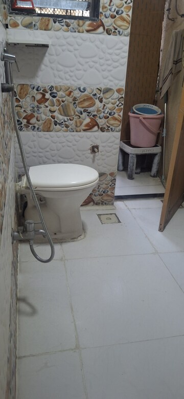 Bathroom in 1 BHK Apartment at Ghansoli – for Rent