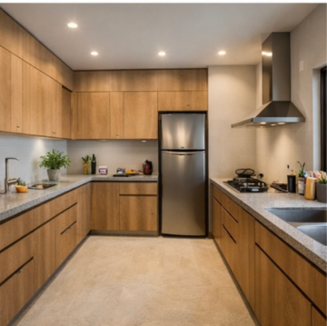 Kitchen in 3.5 BHK Apartment at M3M GIC, Western Peripheral Expressway – for Sale