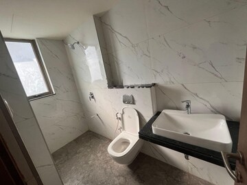 Bathroom in 3 BHK Apartment at The Prestige City, Mulund West – for Rent