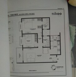 2 BHK Apartment For Sale in Bhartiya City Nikoo Homes 6