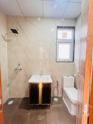 Bathroom in Studio Builder Floor at Sector 46 – for Rent