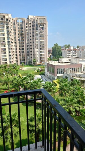 Balcony in 3 BHK Apartment at Motiaz Royal Citi, Ambala Highway – for Rent