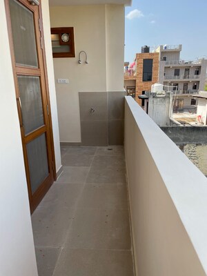 Balcony in 3 BHK Builder Floor at Amolik Residency, Sector 86 – for Rent