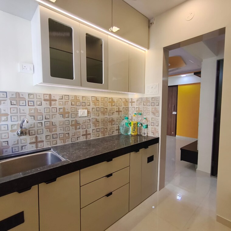 Kitchen, prakruti-heights-haware-city 1 RK 290 Sq.Ft. Apartment In Haware City Thane 9663050